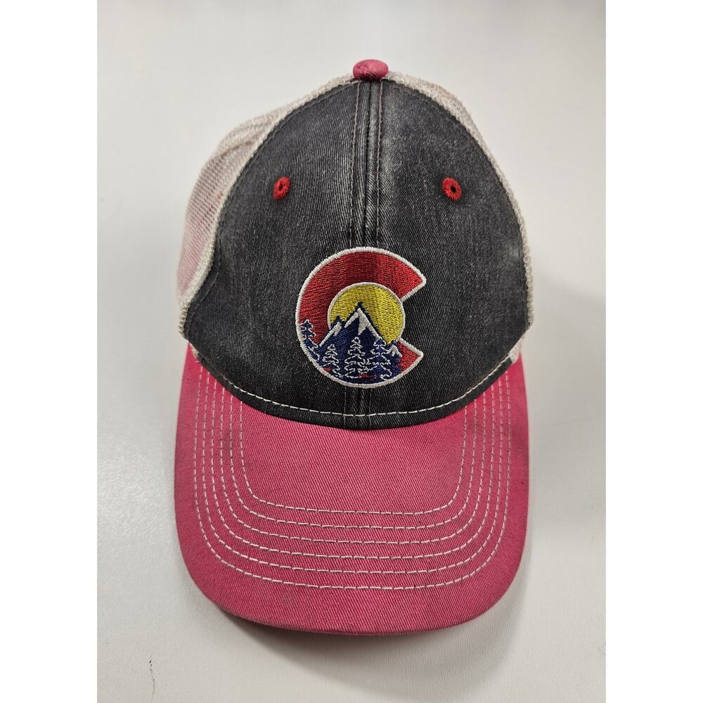 Colorado snap bakeshop pink travel collectors mountain hiking hat one size *